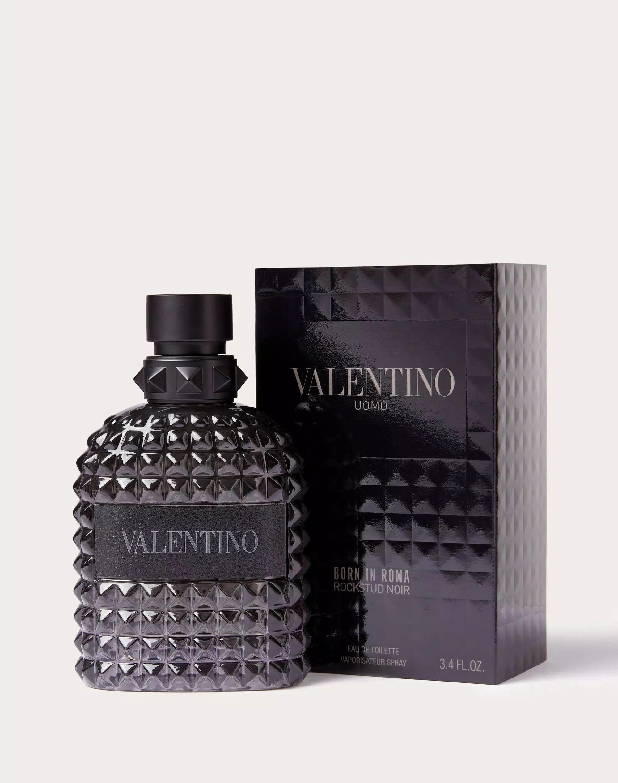 VALENTINO UOMO BORN IN ROMA ROCKSTUD NOIR HOMBRE