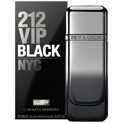 CAROLINA HERRERA 212 VIP BLACK ELIXIR HOMBRE