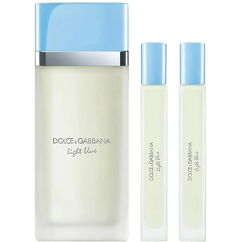 SET DOLCE & GABBANA LIGHT BLUE X 2 PERFUMEROS DAMA