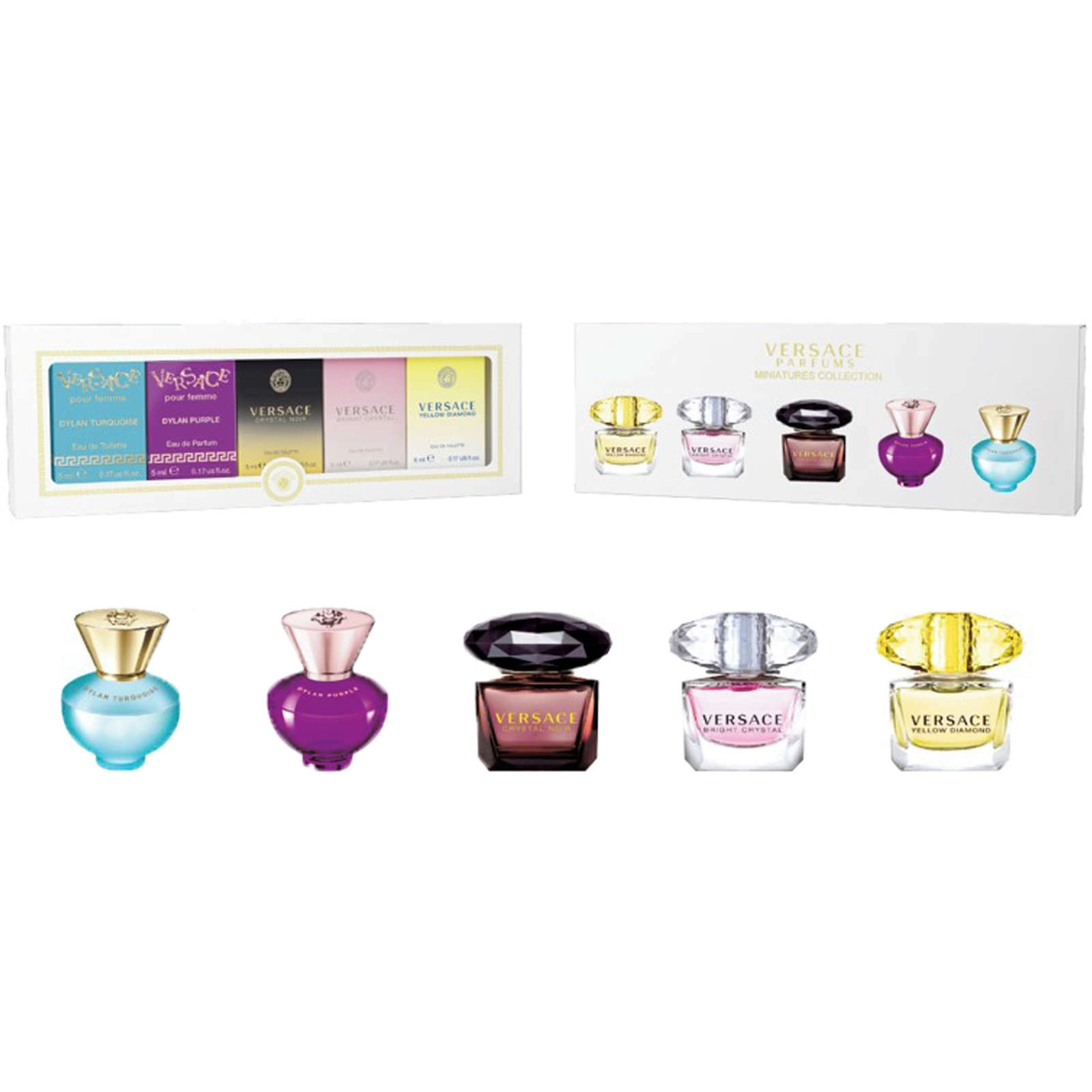 SET MINI VERSACE 5X5 ML DAMA
