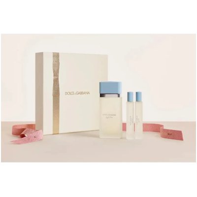 SET DOLCE & GABBANA LIGHT BLUE X 2 PERFUMEROS DAMA